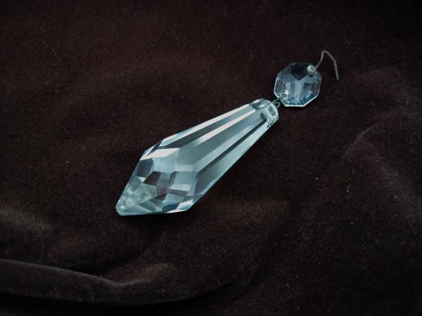 Vintage chandelier crystal Bohemian bomb drops 